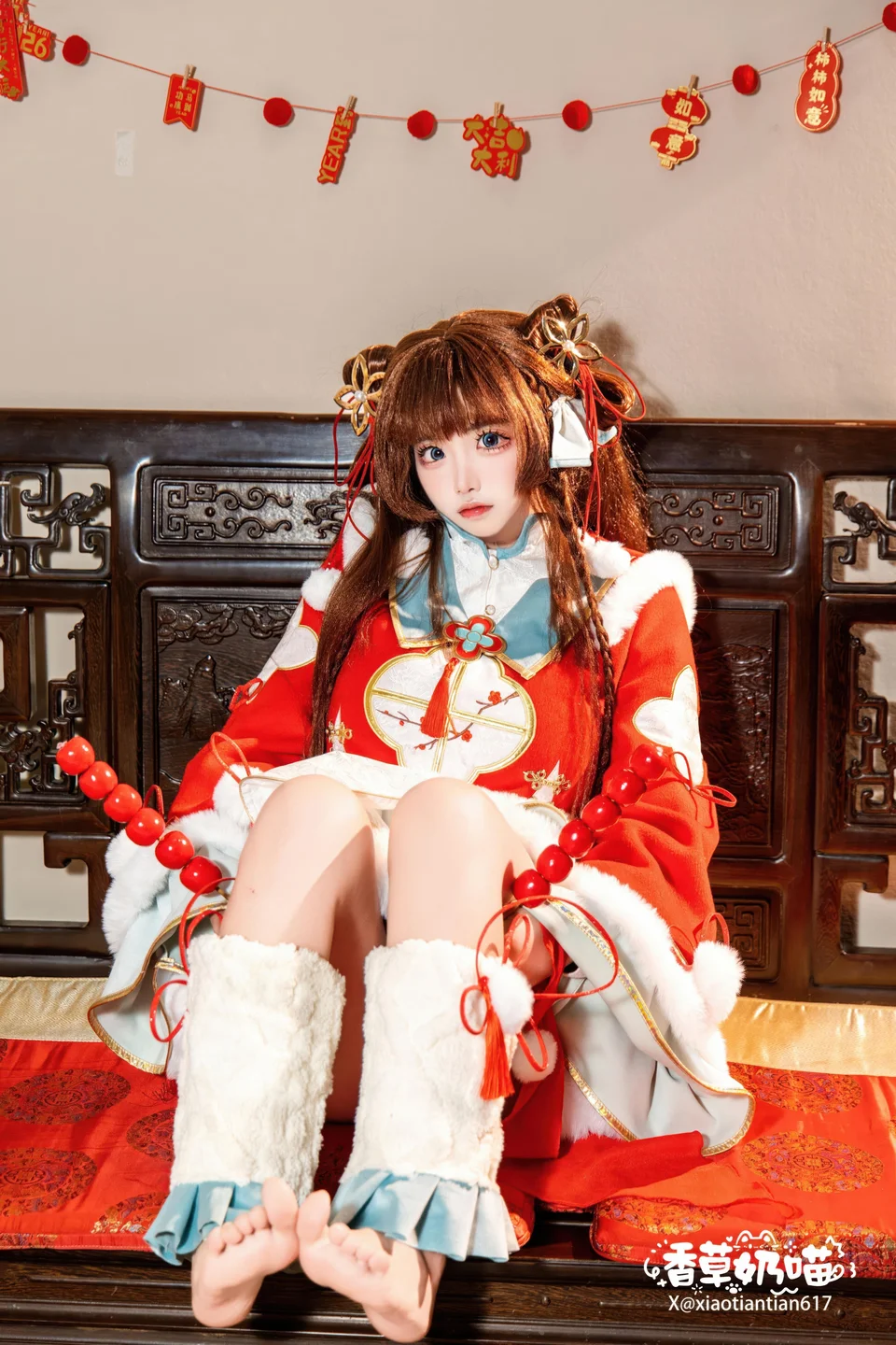 香草奶喵 - No.002 日进斗金 [108P,15V-1.30GB] tg@simisebaisi 【丝足阁】028.webp